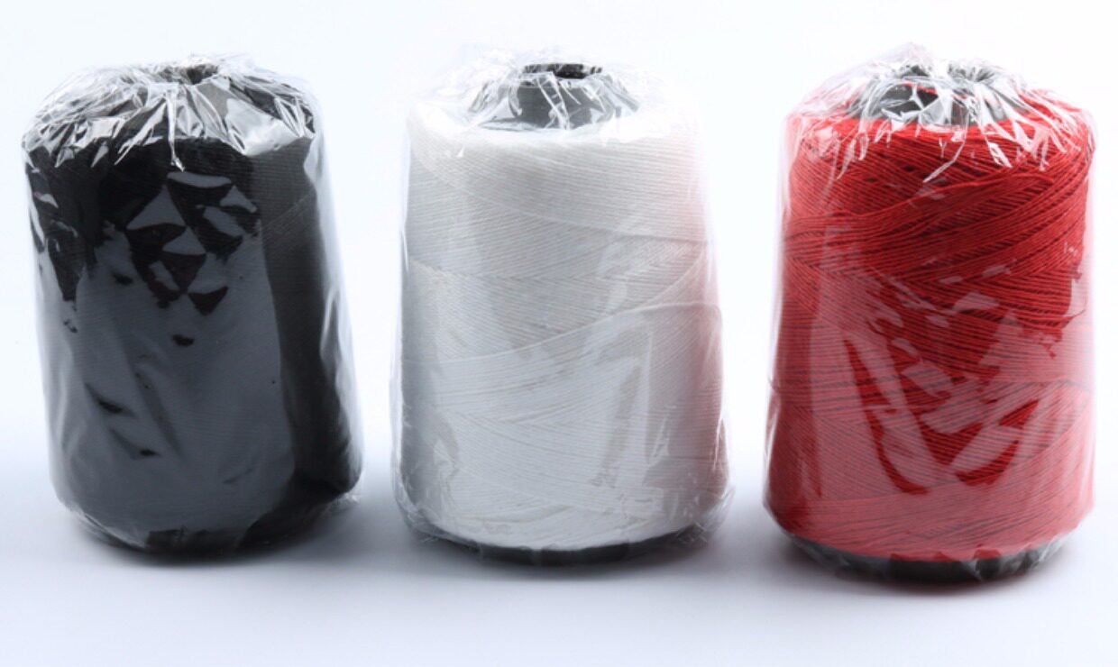 家用手工线白色粗线包邮手缝针线涤纶手工缝衣被子线棉被缝纫线_7折