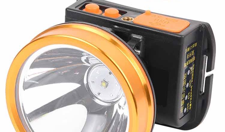 头灯超长续航100小时强光超亮黄色灯光充电黄光带头上的电筒