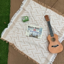 Outing picnic mat ins photography cloth art scene moisture-proof cushion thickening supplies Net red beach mat outdoor spring outing mat