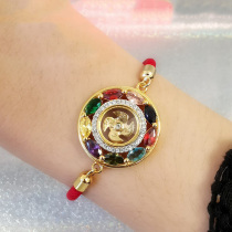 Thai crafts Dragon broken this colorful eight square bracelet Hot Wheel bracelet