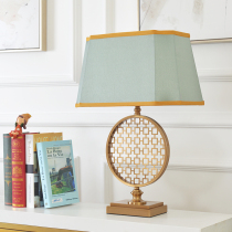 Neoclassical lamp bedroom bedside lamp creative romantic new Chinese personality modern simple dimmable remote control lamp