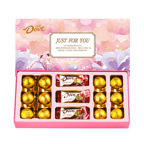 德芙繁花巧克力礼盒520情人节送老婆女朋友浪漫礼物
