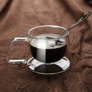 Đôi môi thưởng thức đơn giản thời trang ly cốc tai cà phê cốc đặc biệt cốc nước cốc văn phòng cốc cà phê hoa cốc - Cà phê