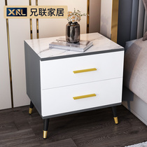 Bedside stand simple modern storage cabinet simple bedroom bedside cabinet mini light luxury small lockers