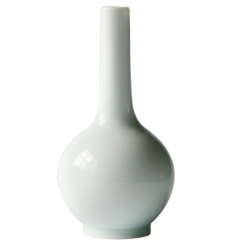 About Nine soil ceramic white vase tea table manually place new Chinese style is contracted household act the role ofing is tasted flower tea zen flower