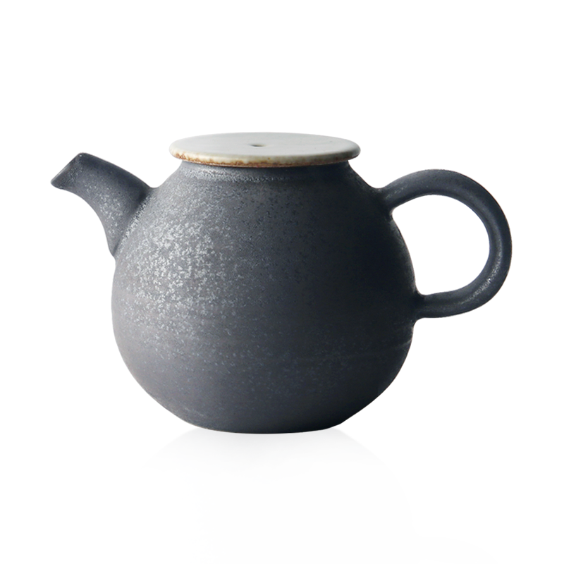 About Nine manual coarse soil clay POTS kung fu tea pot pottery is the pot of Japanese tea taking with black and white tea kettle tea cup