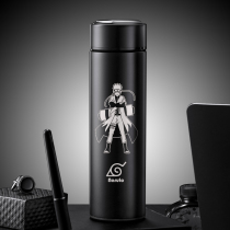 Naruto Naruto Sasuke Kakashi personality trend gift male and female students smart thermos cup water cup