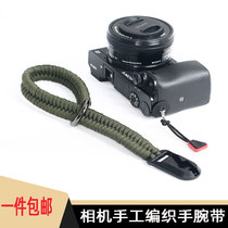 Camera Wristband Hand rope Microfiber Anti-Canon Sony Fujifilm Nikon Polaroid Anti-loss lanyard Braided wrist strap