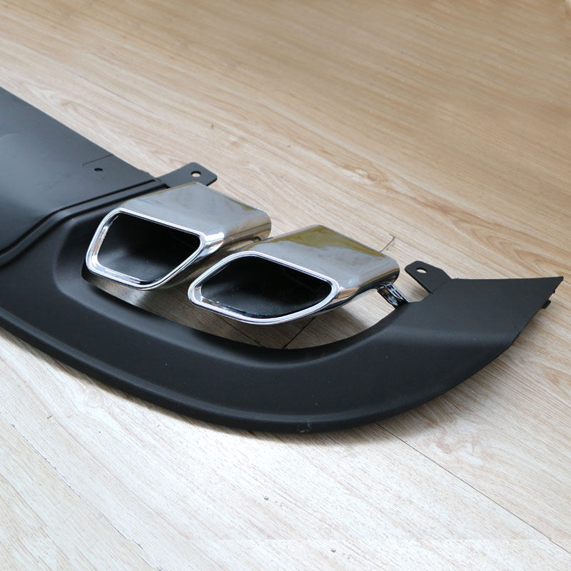 现代领动专用改装双排气四出后唇后包围保险杠下护板扰流板导流板