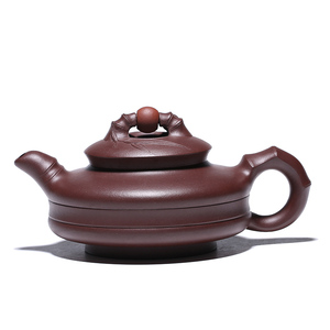 虎唐熙宜兴紫砂壶原矿紫泥时来运转名家纯手工功夫泡茶壶茶具套装