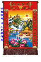 Sanbao Foyuan Pavilion new design exclusive landscape lotus Xianjiatang single painting high-definition design recommended by the store manager