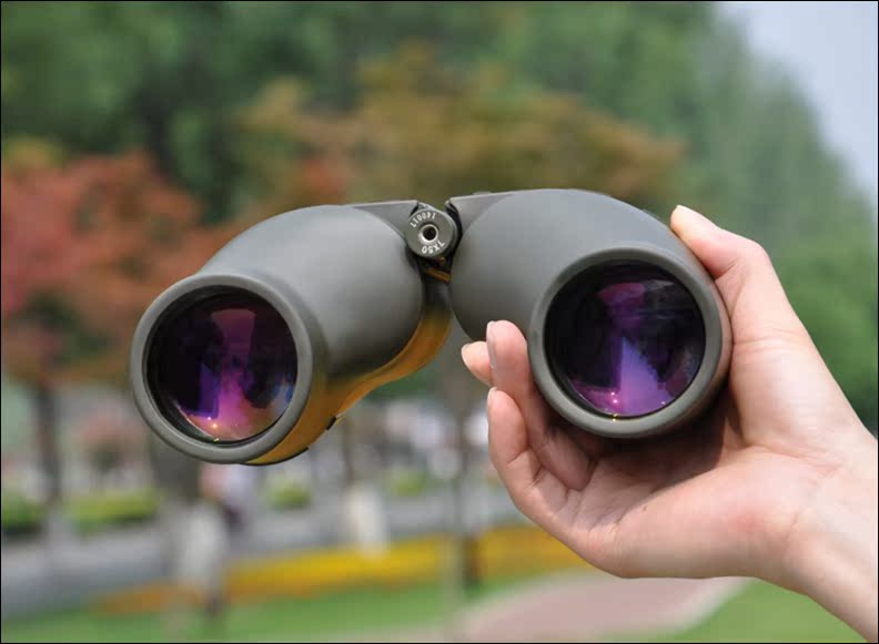 远达m750c/m1050户外双筒望远镜7x50微光夜视高倍高清 可测距wyj