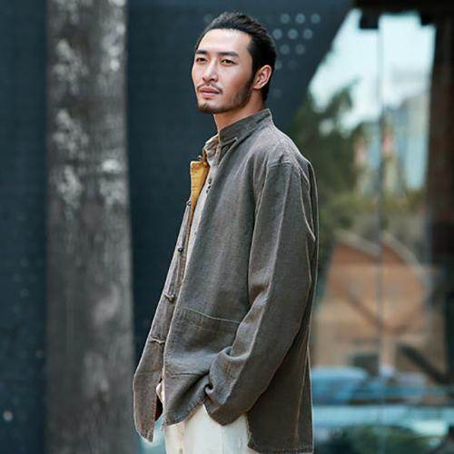 中国风外套,男人成熟稳住的不二之选