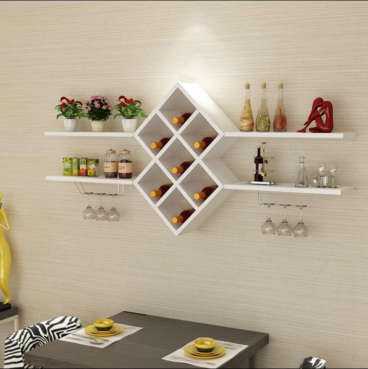 New Wine Cabinet Wine Rack Decoration Rack Hanging Wine Rack Wall