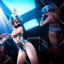 Nightclub Bar Oscar Electronic Music Festival Party Bar Series Technological GOGO Mirror Sexy Costumes