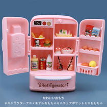 Mini Fridge Eva house ob11 over home Kitchen Pendulum Toy Male Girl Presents Puzzle small toy food to play