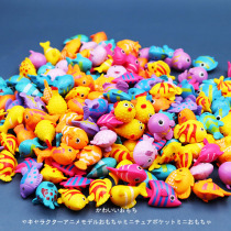 Mini simulation small animal ornaments small fish micro landscape miniature model sand table small toy Cartoon Doll Doll