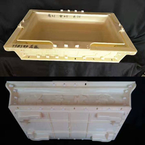 European-style thickened plastic steel cement rectangular flower pot mold Villa garden bonsai flower planting Roman column mold