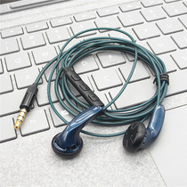 MX500 earphone flat head HIFI earphone fever earbud type earphone classic large solder joint unit wire control belt wheat