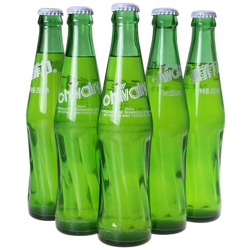 八零后怀旧饮料 玻璃瓶雪菲力碳酸饮料 菠萝味汽水冷饮包邮老汽水
