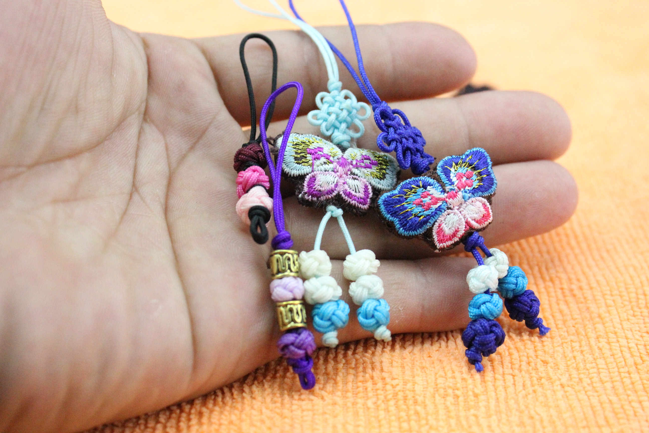 小号菠萝结6mm纽扣结线圈diy手链线绳手工编织中国结饰品配件材料