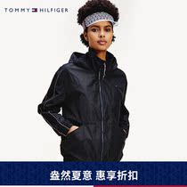 TOMMY HILFIGER Dress Spring Autumn Minimalist Casual Limbo Cap Zipped single jacket WW0WW27252