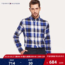 TOMMY HILFIGER Mens Early Spring Long Sleeve Shirts-MW0MW09018