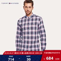TOMMY HILFIGER Mens Early Spring Check Long Sleeve Shirt (Slim Edition)-MW0MW08959