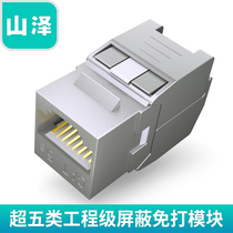 Mountain Zee (SAMZHE) WPB-015 Ultra 5 Class Engineering Class 100 trillion Network anti-interference module rj45 gold plated