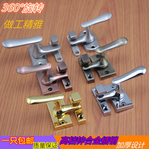 Stainless steel small latch Anti-theft door latch lock Anti-theft lock door buckle Door bolt Door lock door pin door latch Door latch surface installation