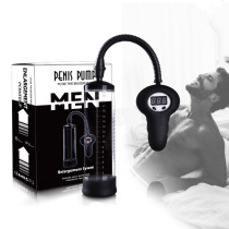 Male function Digital Display electric negative pressure Tintin stretching exerciser penis erection pump system