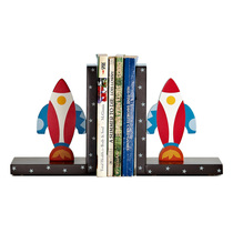 Storage supplies desktop booklet cartoon style boy childrens room students organize books creative bookends