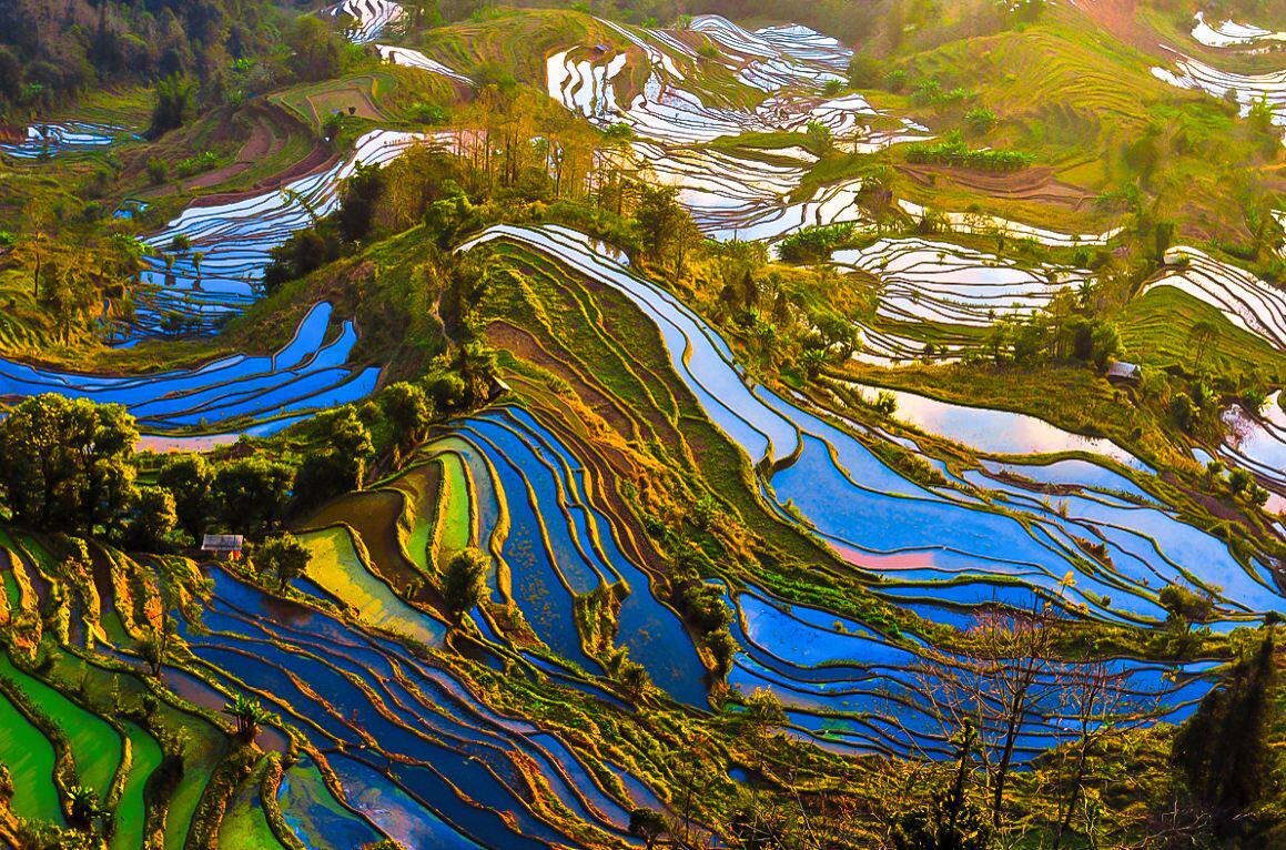 元阳梯田,一个角度一种美色