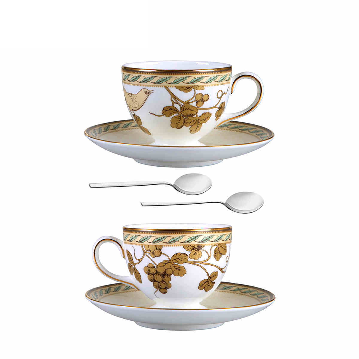 Wedgwood Golden Bird Golden Bird 2 cups disc 2 teaspoons of afternoon tea ipads China tea set gift boxes