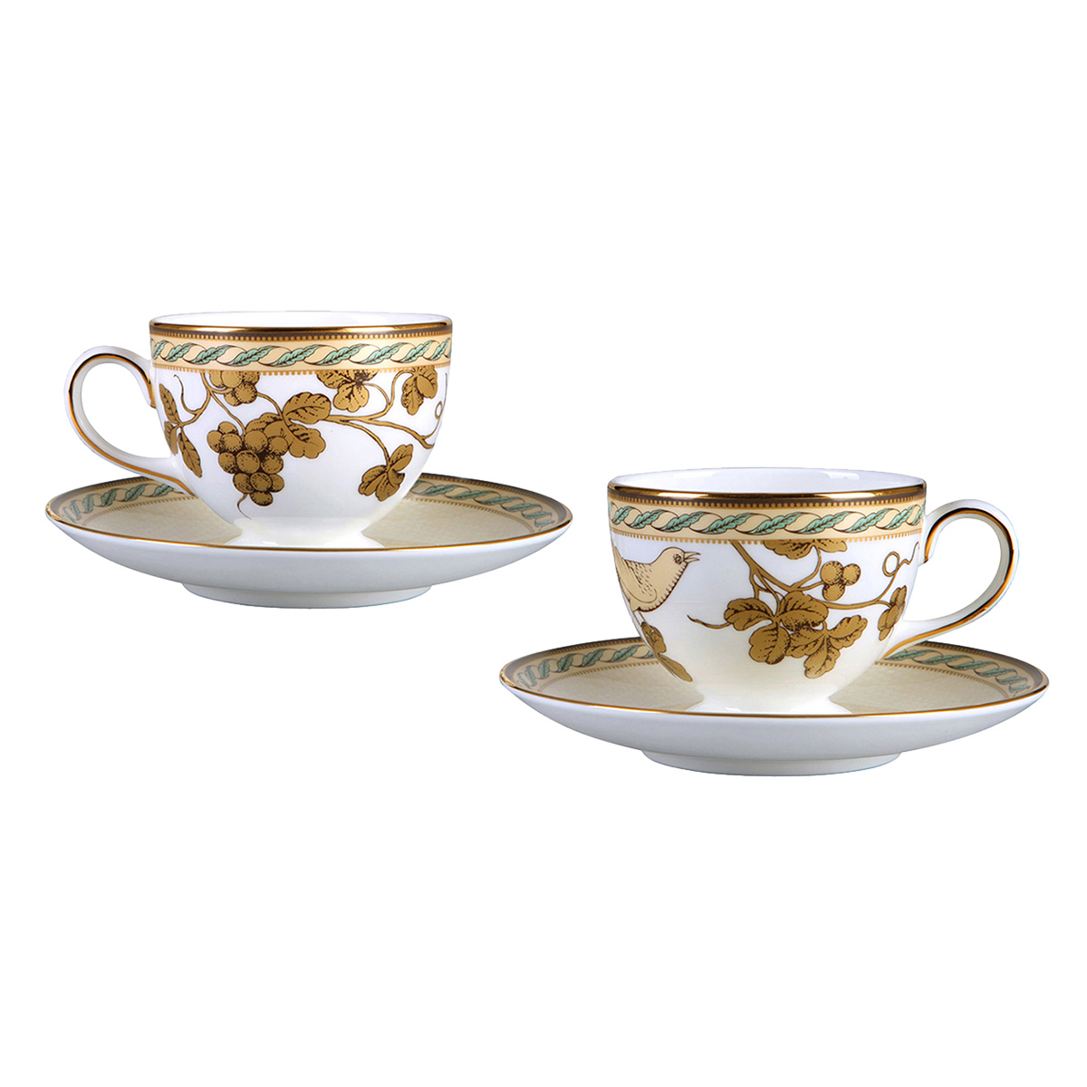 Wedgwood Golden Bird Golden Bird 2 cups disc 2 teaspoons of afternoon tea ipads China tea set gift boxes