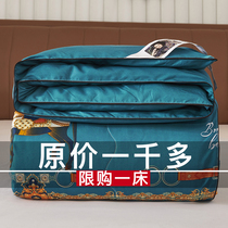 Silk quilt 100% mulberry silk summer cool by double spring autumn quilt with thickened cotton quilts by primary and secondary quilt core