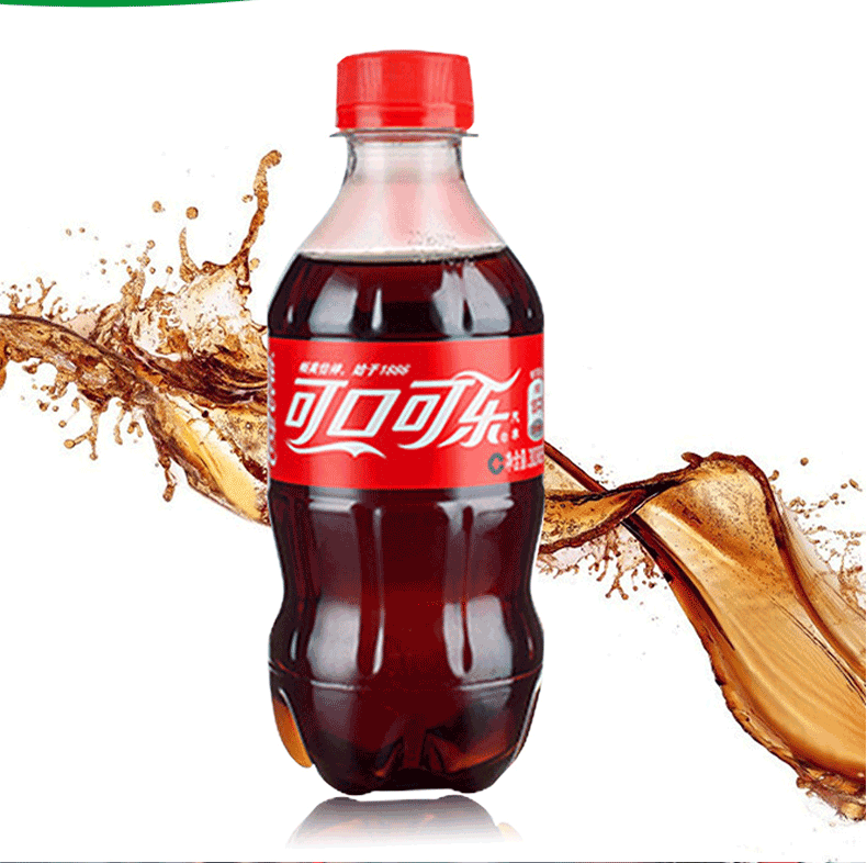 可口可乐碳酸饮料整箱300ml*12小瓶装 雪碧芬达汽水 美汁源果粒橙