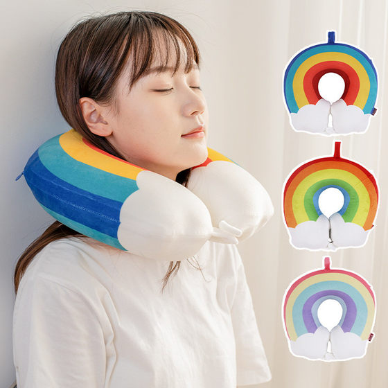 Cartoon printed rainbow memory foam U-shaped pillow Kangle House Office Travel Lunch Break Neck Pillow Aircraft Neck Pillow Wholesale
Cartoon printed rainbow memory foam U-shaped pillow Kangle House Office Travel Lunch Break Neck Pillow Aircraft Neck Pillow Wholesale
