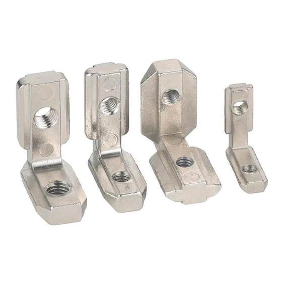 ADQ21-206/308/4010/408/G306/G408-M5/M6/M8-S 캐스팅 각도 그루브 연결 부품 ADQ21-206/308/4010/408/G306/G408-M5/M6/M8-S 캐스팅 각도 그루브 연결 부품