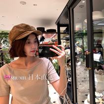 CA4LA 58 5cm ZKN01913 Japanese Ji Ji P SUEDE4 autumn and winter cap