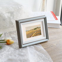 Photo frame setting ins Wind Nordic photo frame like frame children 7 inch modern simple wedding photo Baby 6 inch 8