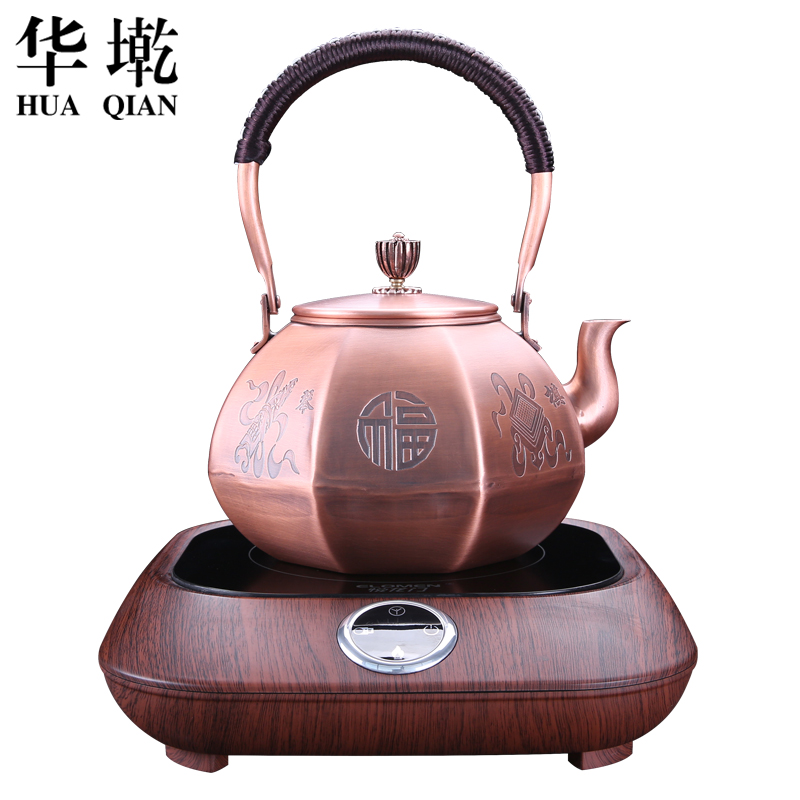 China Qian domestic copper pot, kettle is manually cooked this kung fu tea kettle contracted vintage electric ceramic tea stove
