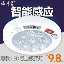 LED Human body sensor light Public corridor sound control light control light Stair aisle Garage intelligent infrared sensor light