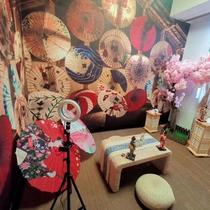 Self-shooting gallery Changing Gallery Internet Red Scene Design Decoration Beat Card Photo electric commercial shooting Scene Design Production