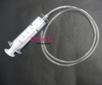 60ml syringe needle injection tube glue filling cylinder ink glue glue hand push pump oil dispenser with hose 100MM