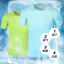 Round Collar Speed Dry T-Shirt Custom Marathon Culture Advertising Shirts Children Pure Cotton Short Sleeve Work Set To Print LOGO