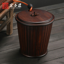 Tea bucket Small tea bucket Waste water bucket Tea tray Tea table drainage bucket Tea trash can Tea set Tea ceremony accessories Tea residue bucket