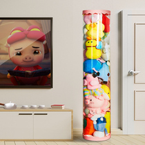 plush doll containing barrel paparazzi transparent containing barrel toy box children doll basket finishing deviner cylindrical barrel