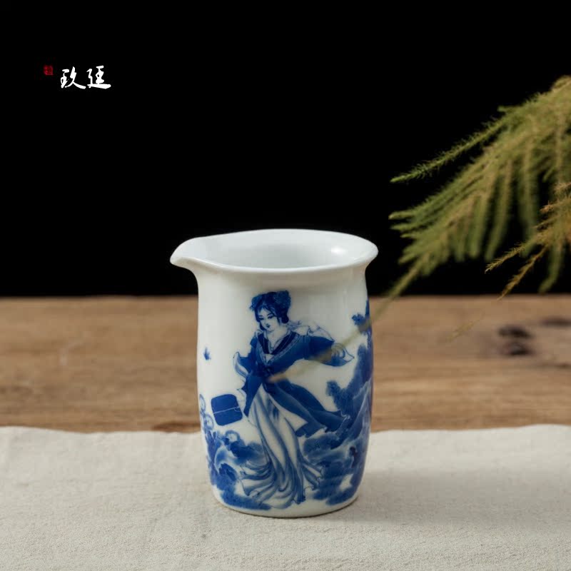 Jingdezhen hand - made ceramic kung fu tea set o the teapot fair keller cup eight the tea gift box packaging