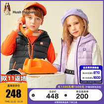 Childrens clothing childrens down vest 2021 winter clothes new boys coat foreign style female baby down vest